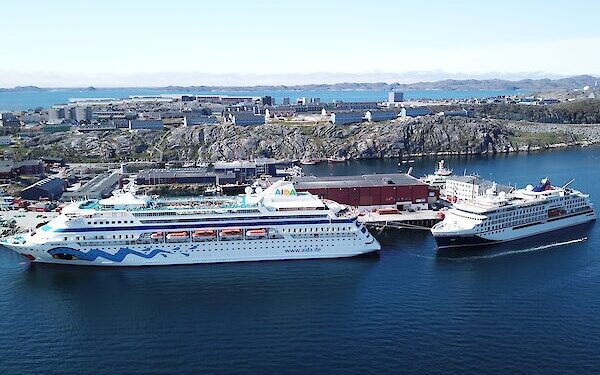 Groenlandia: Puerto de Sikuki Nuuk detalla avances para recibir más cruceros