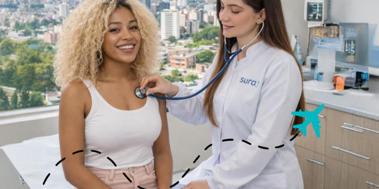 Foto: Wingo-Sura. Wingo y SURA presentan alianza Health Check-In para fortalecer el turismo médico entre Aruba, Curazao y Colombia.
