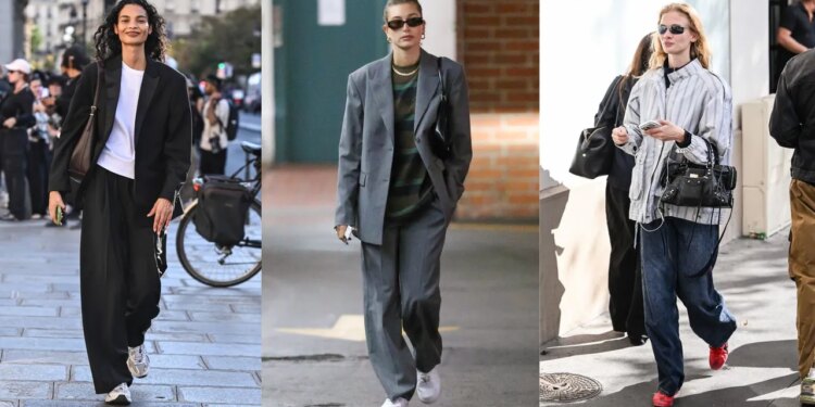 5 ideas de tenis en tendencia para llevar con pantalones baggy en octubre 2026