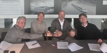Concordia Damen firma acuerdo con Kladovo Shipyard para construcción de cuatro cascos de cruceros fluviales
