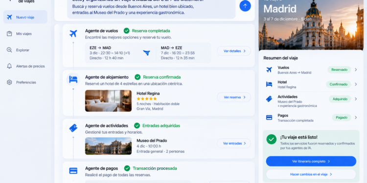 Agentes de IA: ¿quién controlará la venta de viajes?