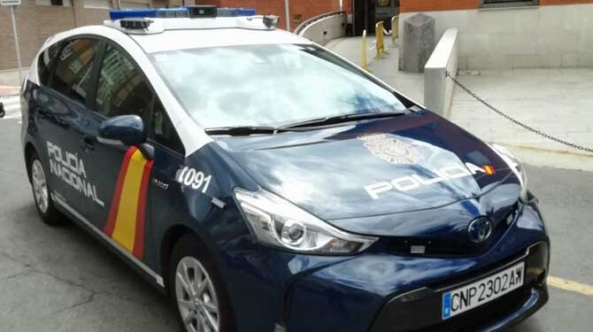 Veh&iacute;culo patrulla de la Polic&iacute;a Nacional.