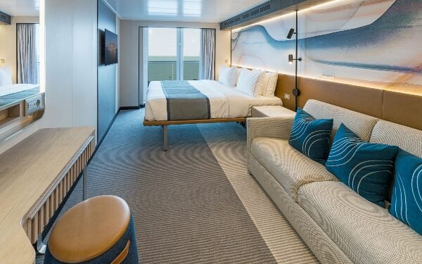 Norwegian Bella presenta cabinas y contará con The Haven
