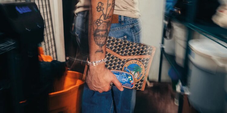 Bad Bunny’s Stylists Designed Travel Bags—Modeled by Benito Himself