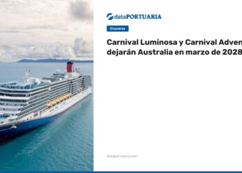 Carnival Luminosa y Carnival Adventure dejarán Australia en marzo de 2028 — DataPortuaria