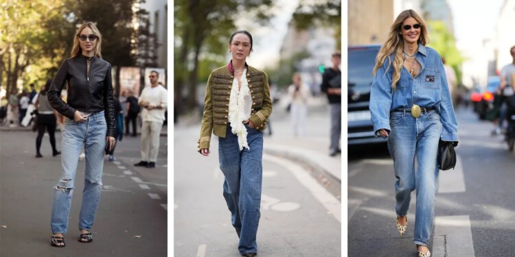Cómo llevar jeans barrel, rectos y acampanados con zapatos de tacón para lucir elegante este octubre 2026