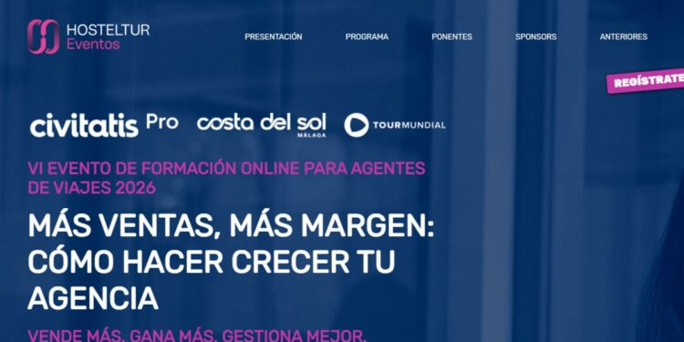 Hosteltur celebra el VI Evento de Formación Online para Agentes de Viajes los días 12 y 13 de noviembre
