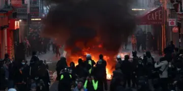 Protests across France
