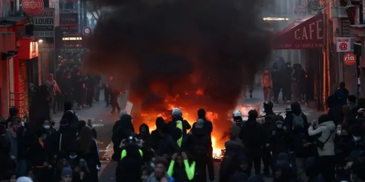 Protests across France