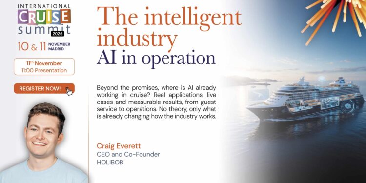 International Cruise Summit 2026: 10 & 11 November Madrid - PRESENTATION: The intelligent industry - AI in operation