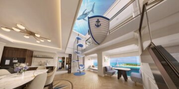 Así es la Grand Hamptons Villa, la suite de lujo de MSC Cruceros