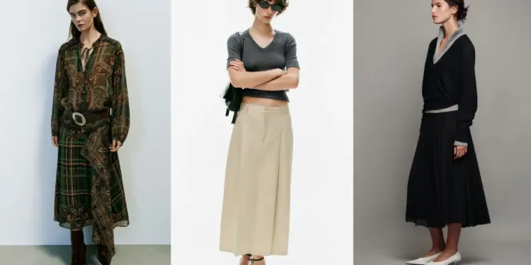Encontré las faldas tableadas de Zara, Mango y H&M que son elegantes con zapatos planos, botines y zapatos de tacón en octubre 2026