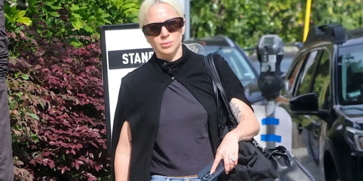 Lady Gaga Does New-Mom Dressing in a Very Lady Gaga Way