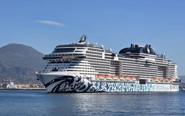 MSC Euribia inicia viajes desde Nápoles por primera vez