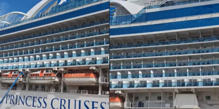 Ruby Princess llega a Puerto Vallarta con 2,969 pasajeros