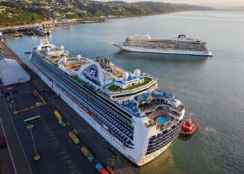 Puerto de Wellington espera 54 escalas de cruceros en temporada que se inicia