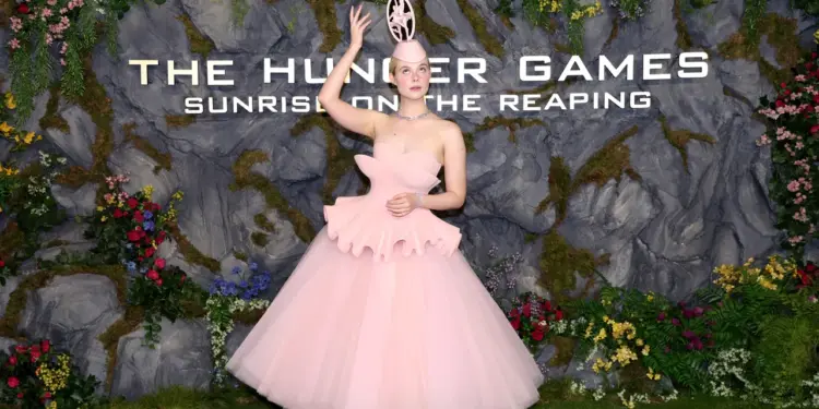 Elle Fanning Is Officially in Her Effie Trinket Era