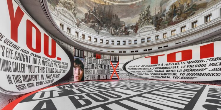 At the Bourse de Commerce, Barbara Kruger Isn’t Mincing Words