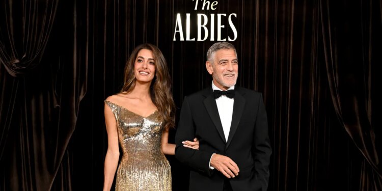 At The Albies, Amal and George Clooney Make Sure the Real-Life Heroes Take Center Stage