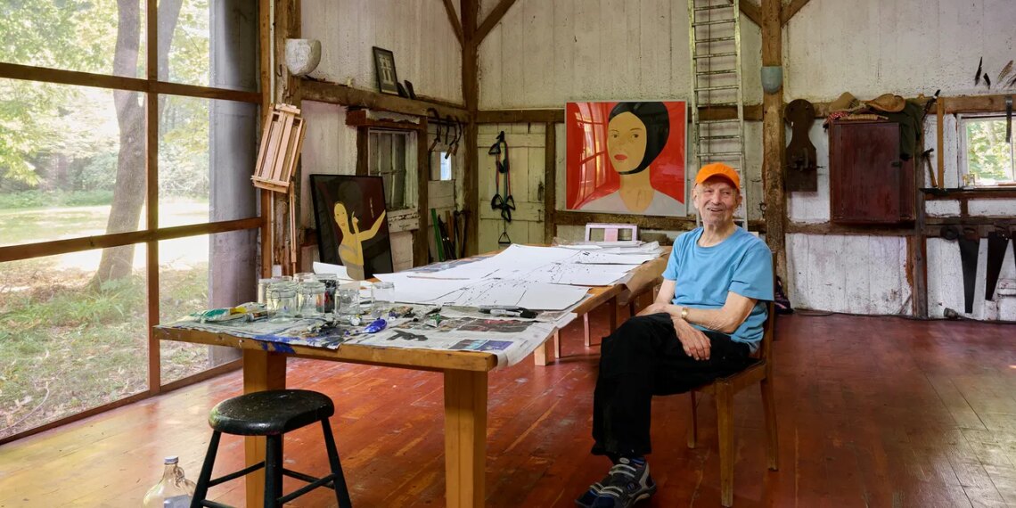 Visiting With Alex Katz, the 99-Year-Old Artist Who Doesn’t Stop