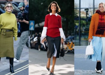 Cómo llevar suéteres de colores calientitos en otoño 2026, según el street style