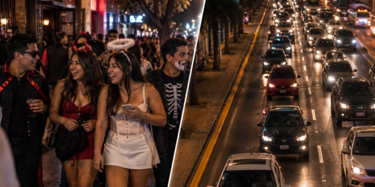 Halloween 2026 elevará 250% la demanda de viajes en aplicativos en Lima. Conoce los distritos con más solicitudes