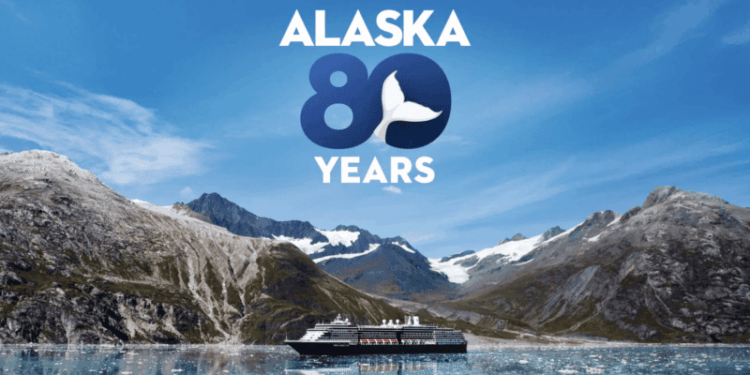 Holland America Line celebra 80 años explorando Alaska