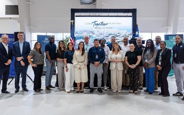 Reunión de FCCA visita obras de avance en terminal de San Juan