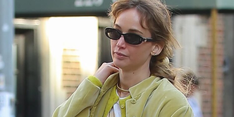 Jennifer Lawrence Is Taking Her House Coat and Slippers Out on the Town