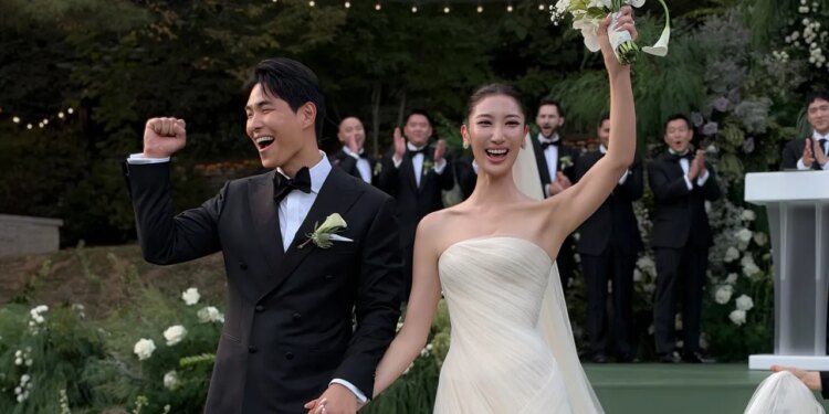 Inside Ejae and Samuel Kim’s Garden Wedding at Her Grandfather’s Former Home in Seoul