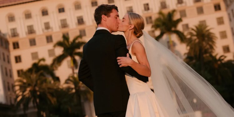 The Bride Wore Vintage ’60s Christian Dior, Danielle Frankel, and Emilia Wickstead for Her Palm Beach Wedding Weekend