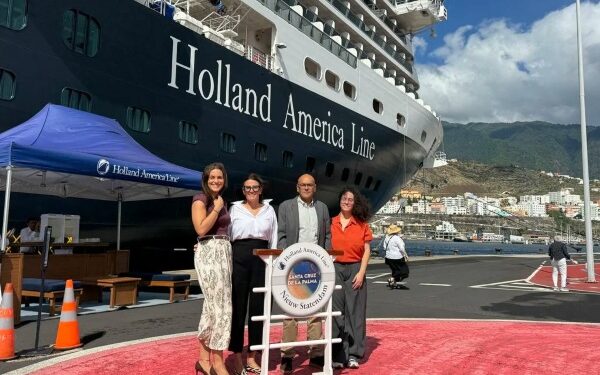 La Palma suma nuevo hito gracias a visita de barco de Holland America Line