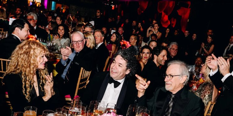 Guests Raised a Martini to Maestro Gustavo Dudamel’s Arrival at the New York Philharmonic