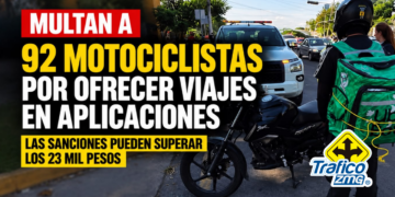Multan a 92 motociclistas por ofrecer viajes mediante aplicaciones en Jalisco