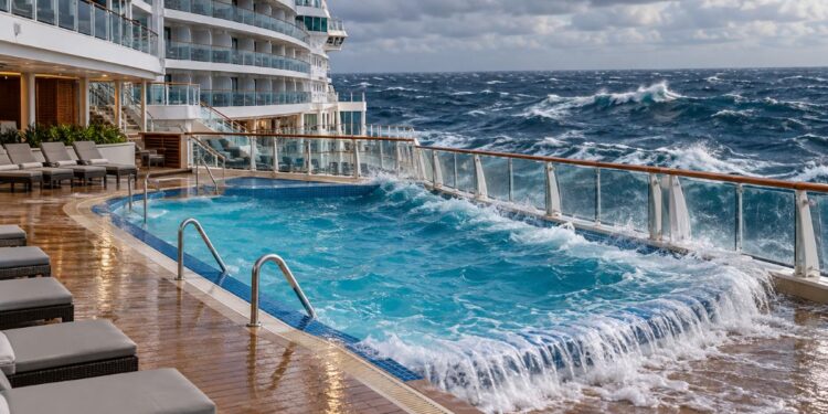 Viajes agitados entre Florida y Bahamas: cruceros se balancean y navieras modifican escalas tras fuerte oleaje