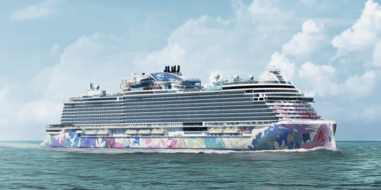 Norwegian Cruise Line abre venta del Norwegian Bella