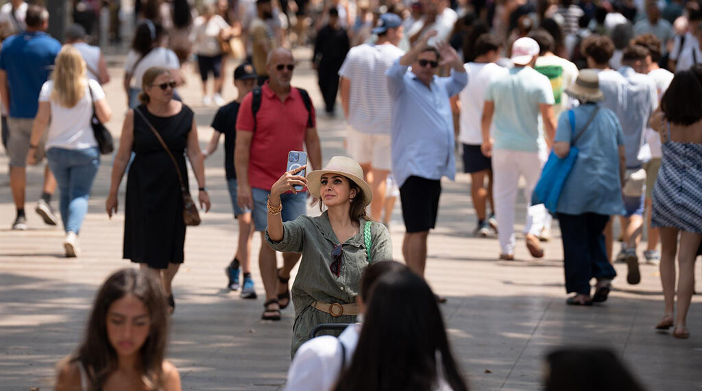 En el segundo trimestre de 2026 el número de turistas franceses ha crecido un 0,9%.
