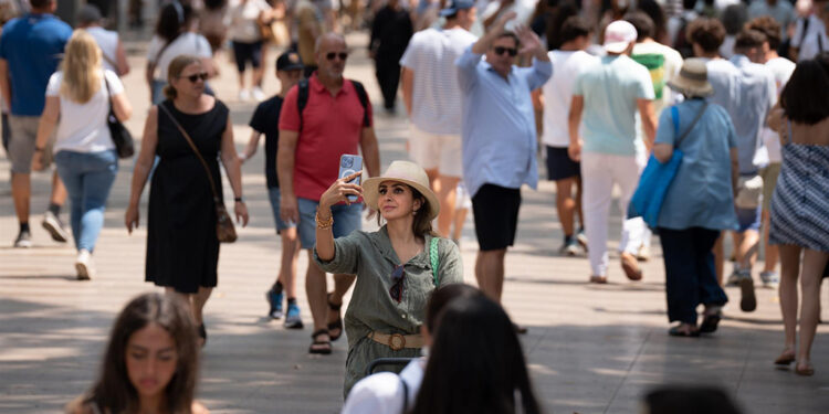 En el segundo trimestre de 2026 el número de turistas franceses ha crecido un 0,9%.