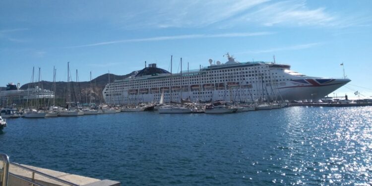 Octubre récord de cruceros en el Puerto de Cartagena