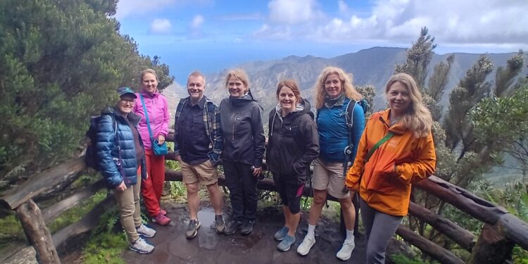 Imagen de Agentes de viajes y directores de agencias de Noruega visitan La Gomera en un viaje de familiarización