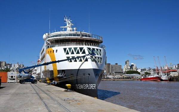 Siete cruceros hacia la Antártida arriban a Puerto de Montevideo
