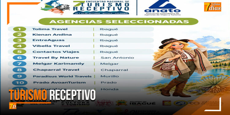 Tolima enviará agencias de viajes a encuentro nacional para buscar nuevos negocios
