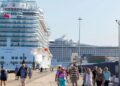 Tres cruceros llegan este martes con más de 9.000 cruceristas a Cádiz