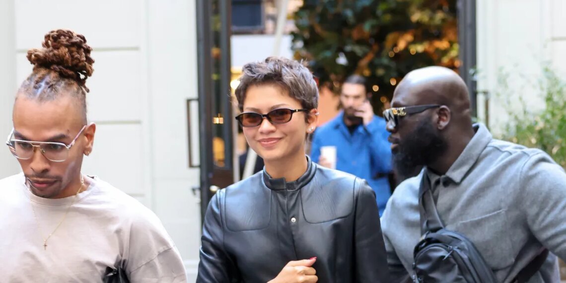 Zendaya Combines Two Controversial Shoe Trends in Paris