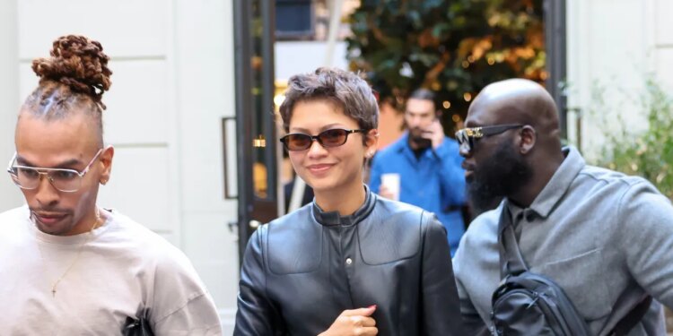 Zendaya Combines Two Controversial Shoe Trends in Paris